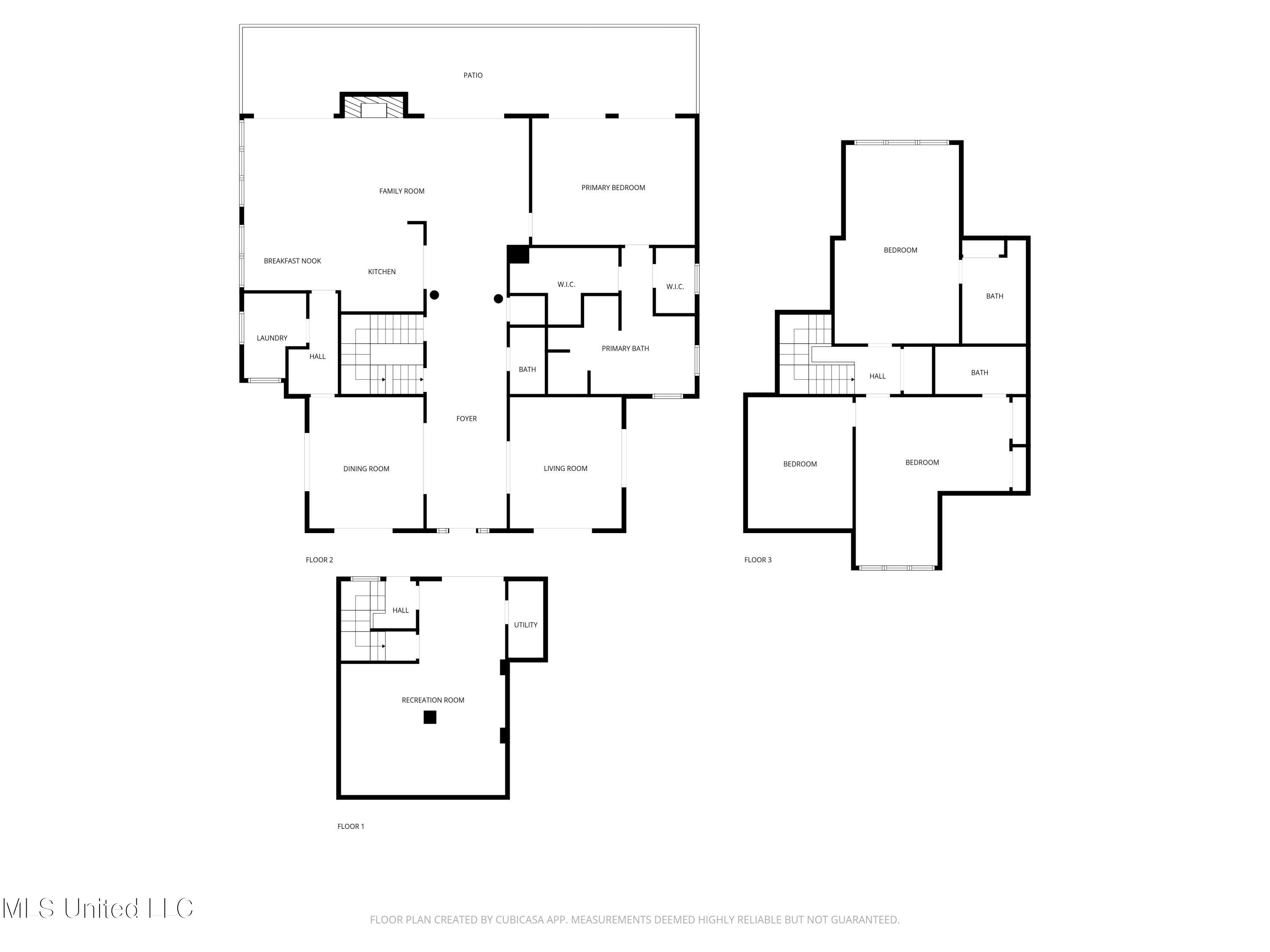 1401 Ladnier Road Gautier, MS 39553 - Photo 55 of 55 floor plan
