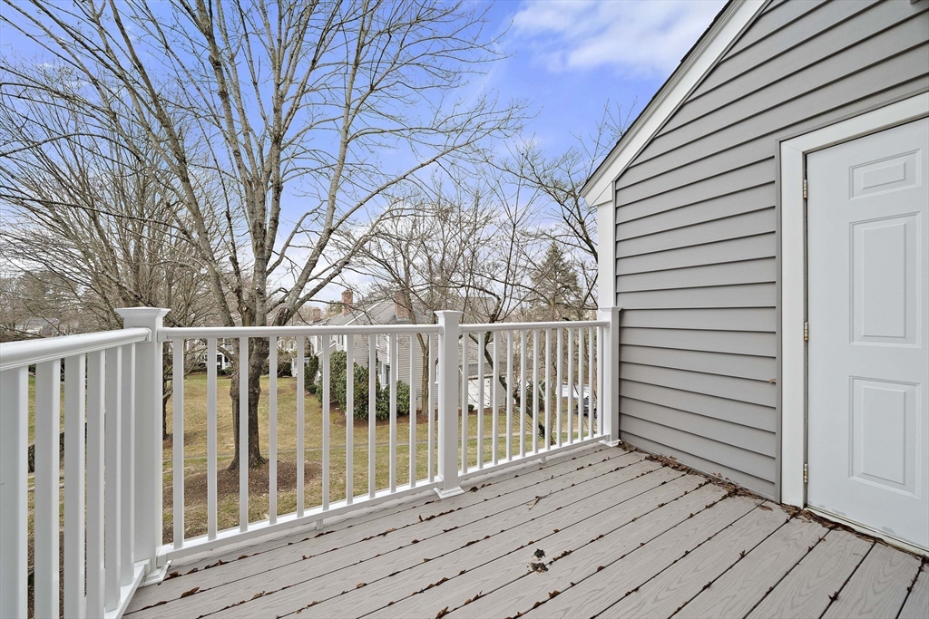 84 Walpole Street, Unit 3L Canton, MA 02021 - Photo 21 of 29 a view of wooden balcony