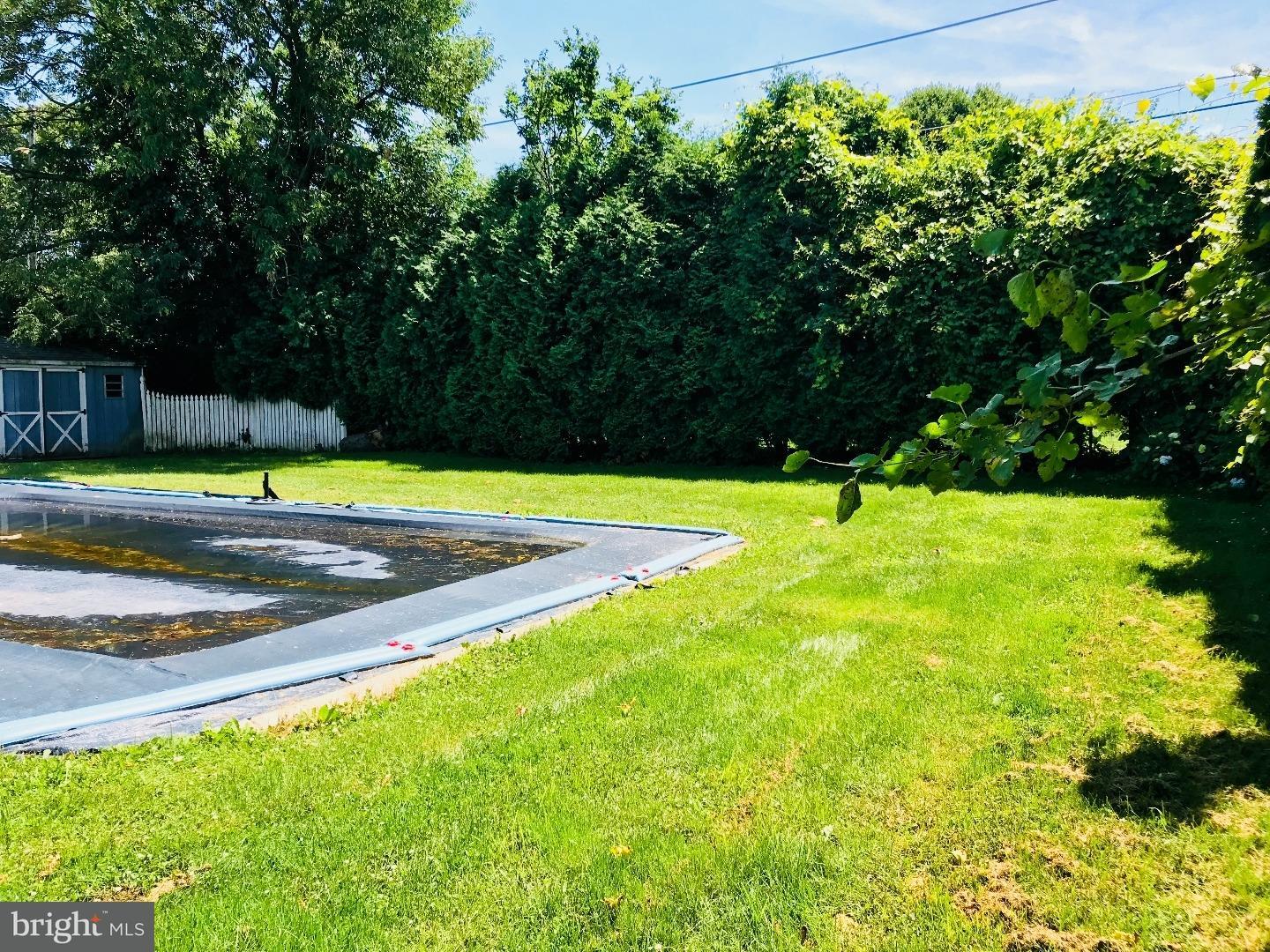 14 Annabeth Road Oley, PA 19547 - Photo 19 of 23 a view of yard with swimming pool and green space