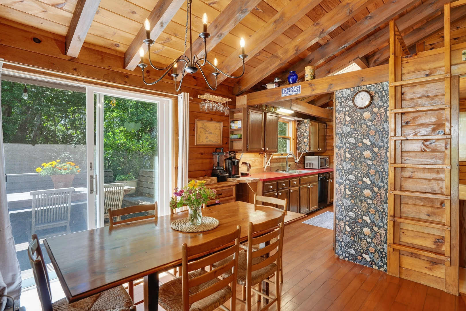 220 N Road Chilmark, MA 02535 - Photo 30 of 39 Guest House, dining/kitchen