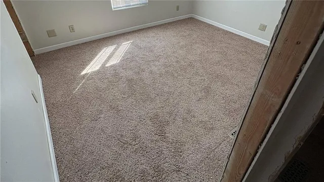 a view of a small space