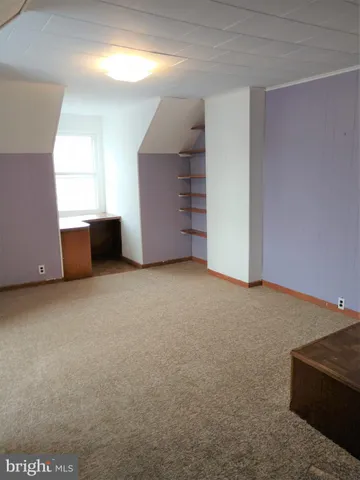 a room with furniture