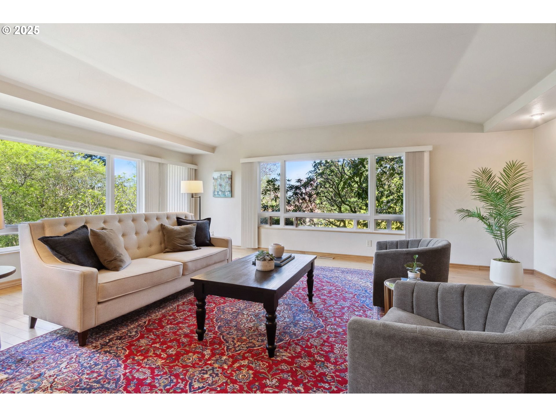 15960 Southwest Roshak Road Portland, OR 97224 - Photo 13 of 48 a living room with furniture and a large window