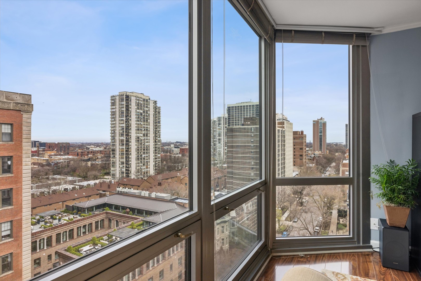 21 West Goethe Street, Unit 15A Chicago, IL 60610 - Photo 8 of 20 a view of city from a balcony