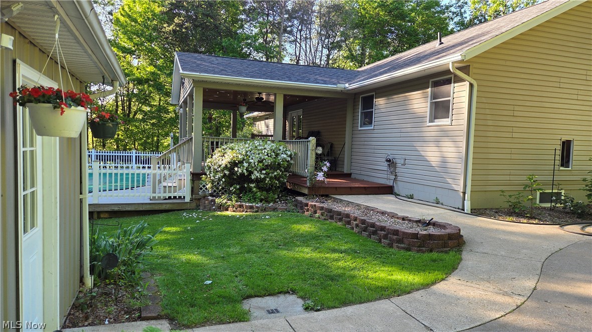 239 Cornes Road Little Hocking, OH 45742 - Photo 12 of 50 Deck entrance