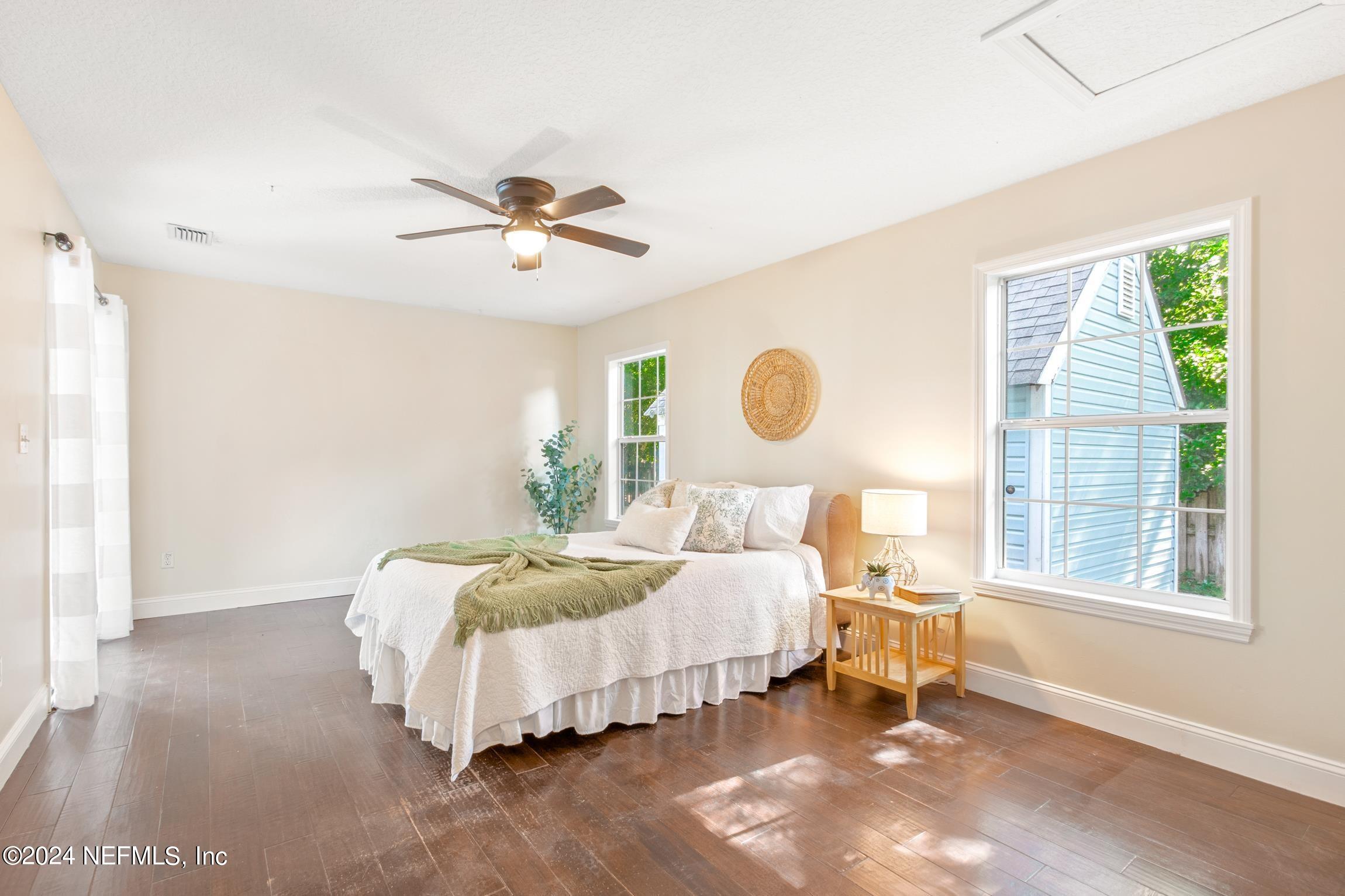 205 Shirley's Way St. Augustine, FL 32086 - Photo 24 of 57 a bed room with a bed and a window