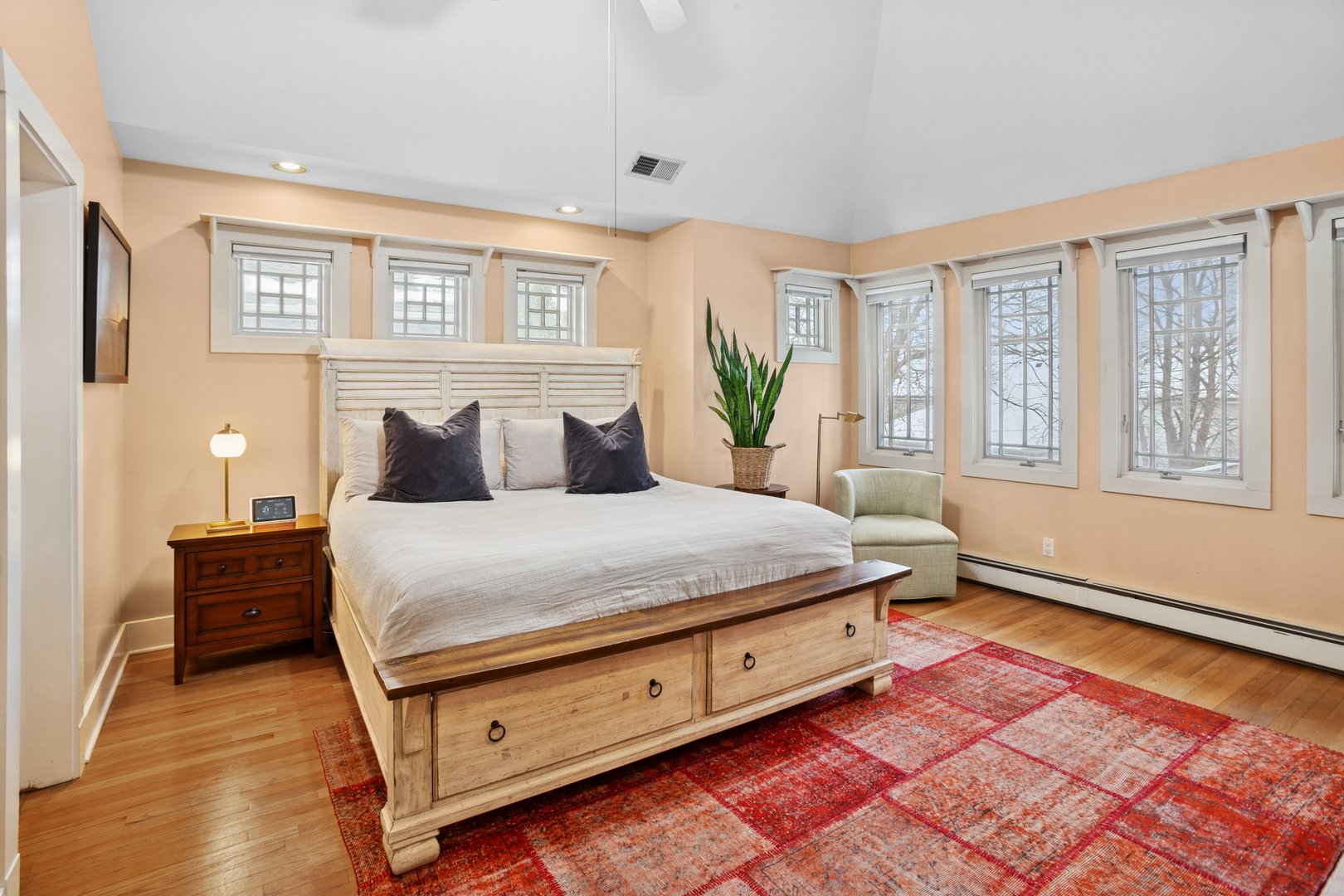 305 North Addison Avenue Elmhurst, IL 60126 - Photo 13 of 29 a bedroom with a large bed and a window