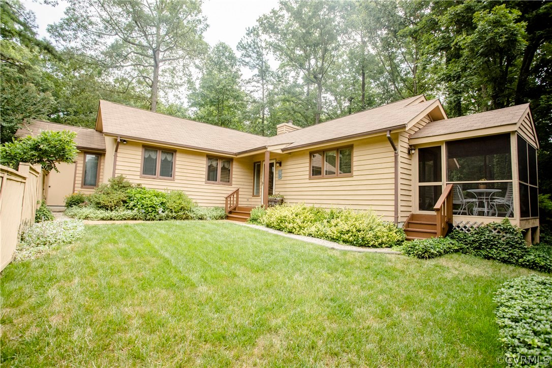 14338 Regatta Pointe Road Midlothian, VA 23112 - Photo 37 of 40 a front view of a house with a yard