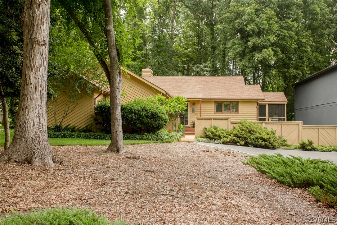 14338 Regatta Pointe Road Midlothian, VA 23112 - Photo 38 of 40 a view of house with backyard and garden