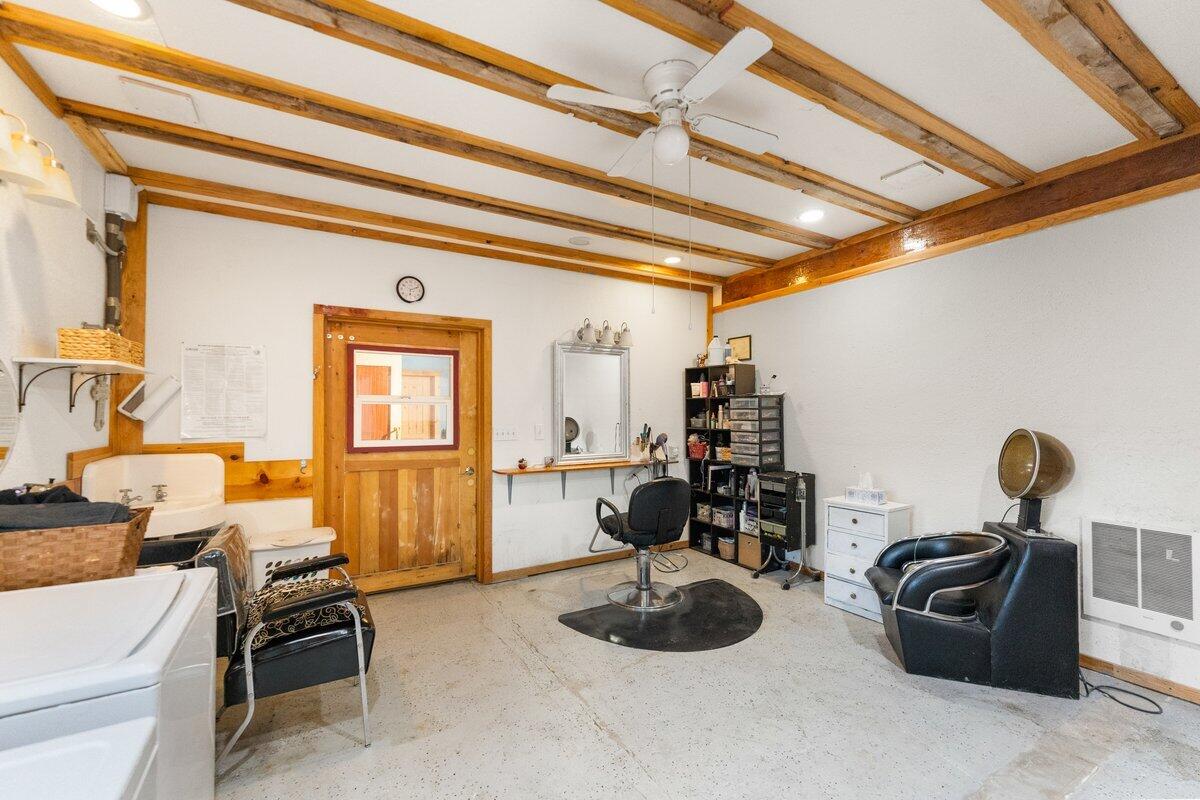 110 Squaw Valley Road McCloud, CA 96057 - Photo 11 of 20 a living room with furniture and a window