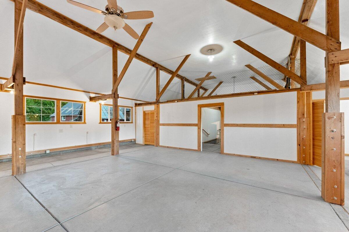 110 Squaw Valley Road McCloud, CA 96057 - Photo 5 of 20 a view of an empty room with a window