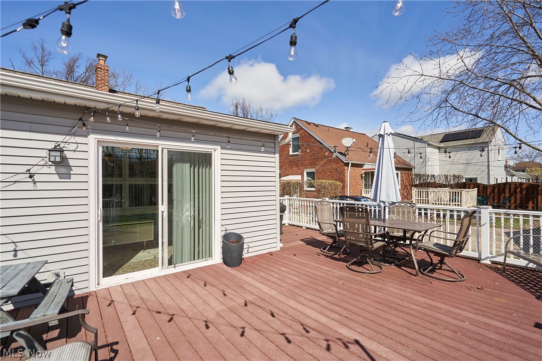 28322 Forest Road Willowick, OH 44095 - Photo 5 of 32 View of deck