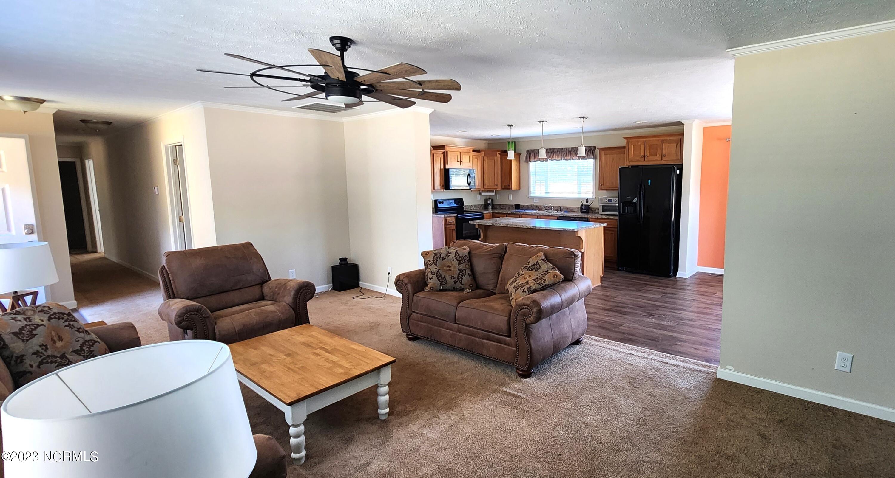3539 Staton Mill Road Robersonville, NC 27871 - Photo 15 of 33 Living room to kitchen