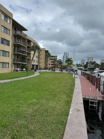 a view of a backyard with a garden