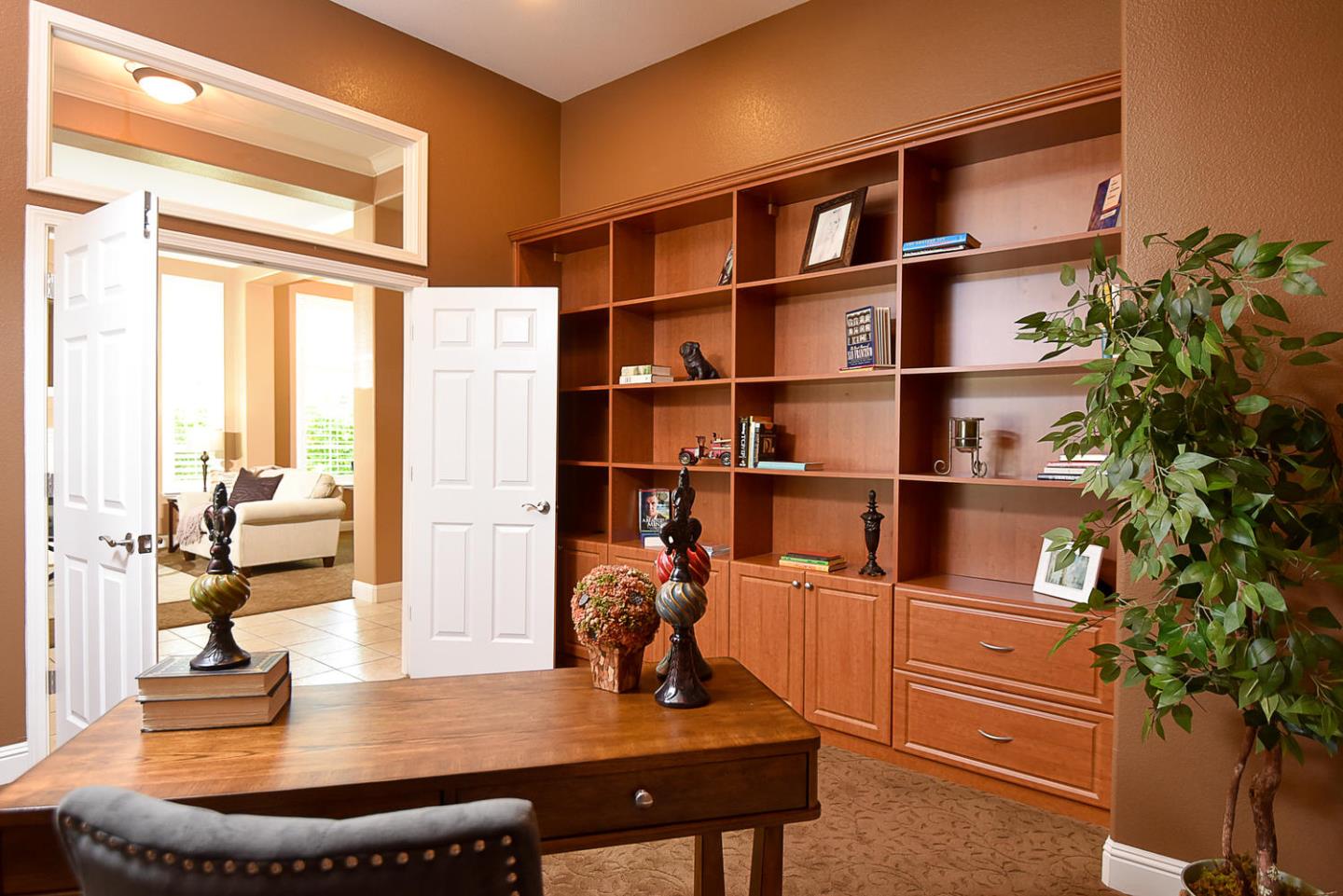 1492 Red Tail Place Morgan Hill, CA 95037 - Photo 10 of 25 a view of a workspace with furniture