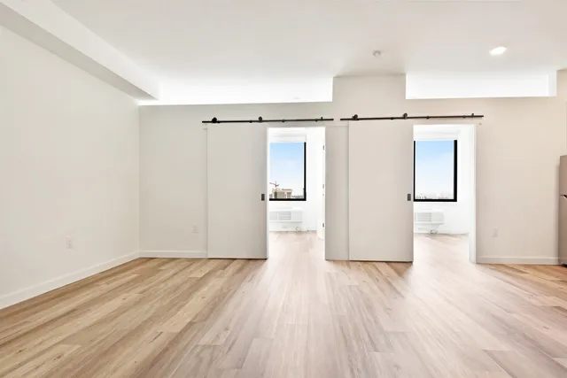 wooden floor in an empty room