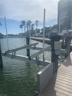 a view of a water fountain