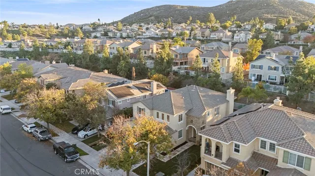 a view of a city with tall buildings