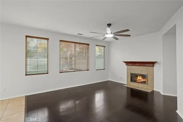 a view of a kitchen with a window
