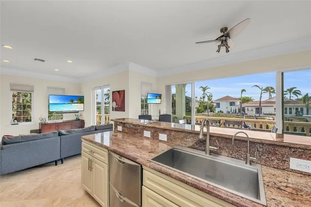 a bedroom with a large bed and a dresser