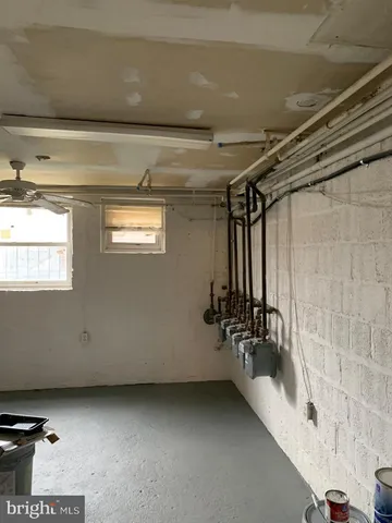 a view of a storage & utility room