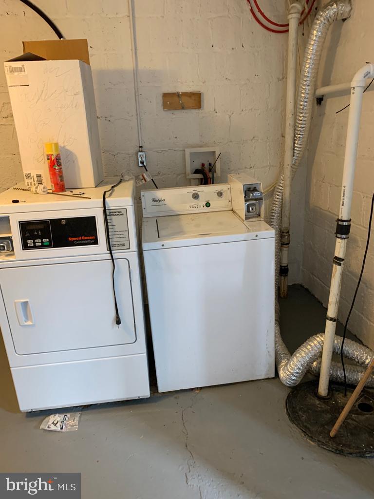 141 Galveston Place Southwest Washington, DC 20032 - Photo 24 of 27 a utility room with dryer and washer