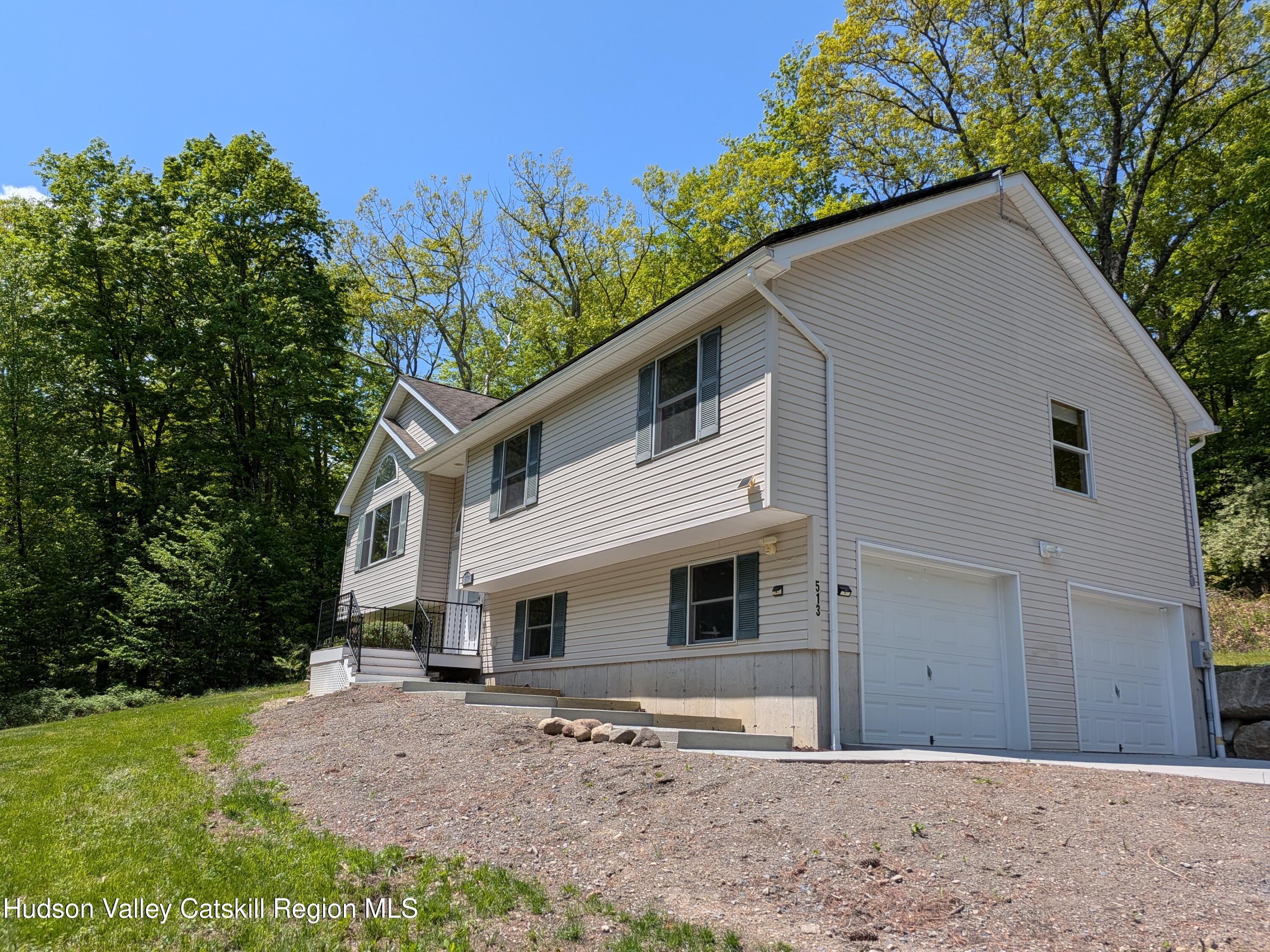 513 South Mountain Road Gardiner, NY 12525 - Photo 54 of 63 a view of a house with a yard