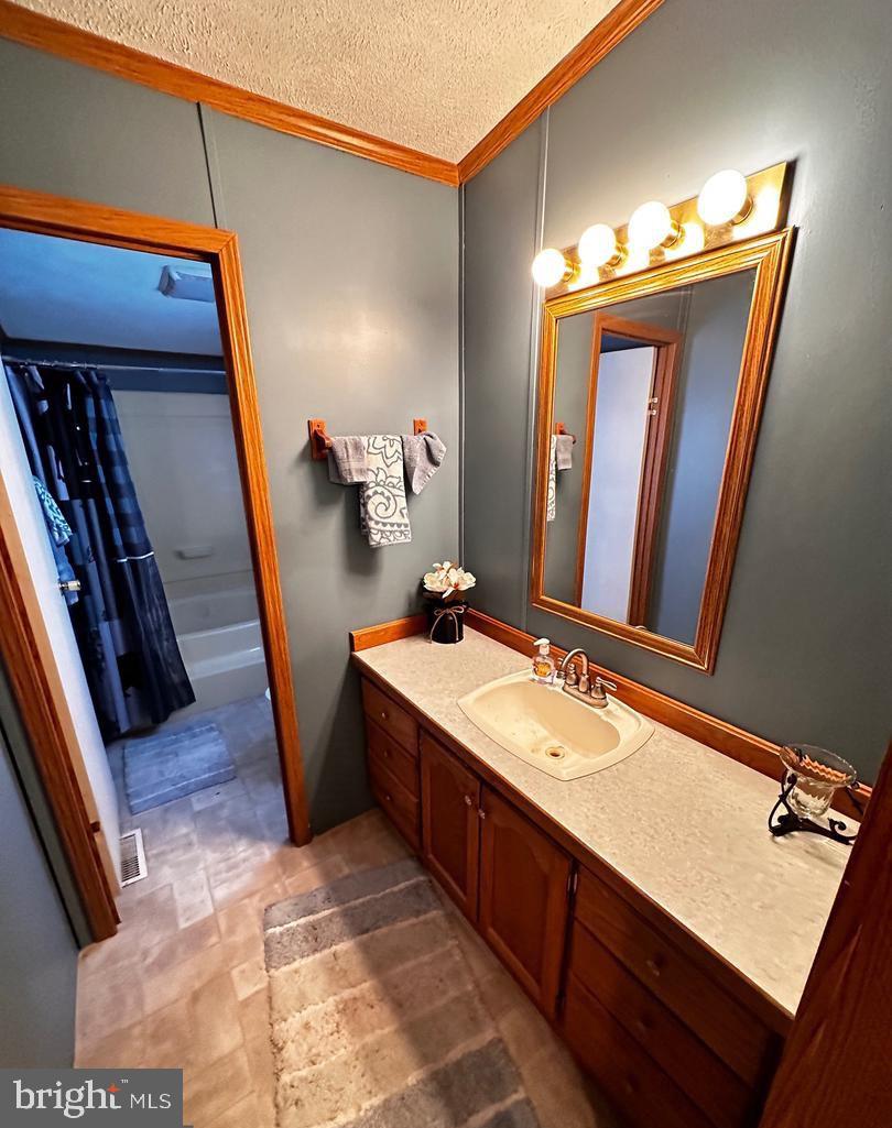 98 Bear Run Road Oakland, MD 21550 - Photo 23 of 28 a bathroom with a sink a mirror and vanity