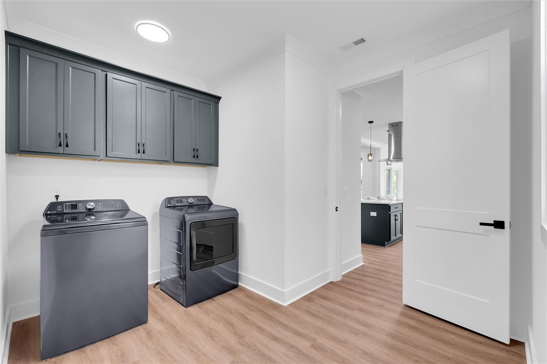 407 Blue Ridge Court Westminster, SC 29693 - Photo 21 of 48 This laundry room offers convenient amenities and easy access to the kitchen.