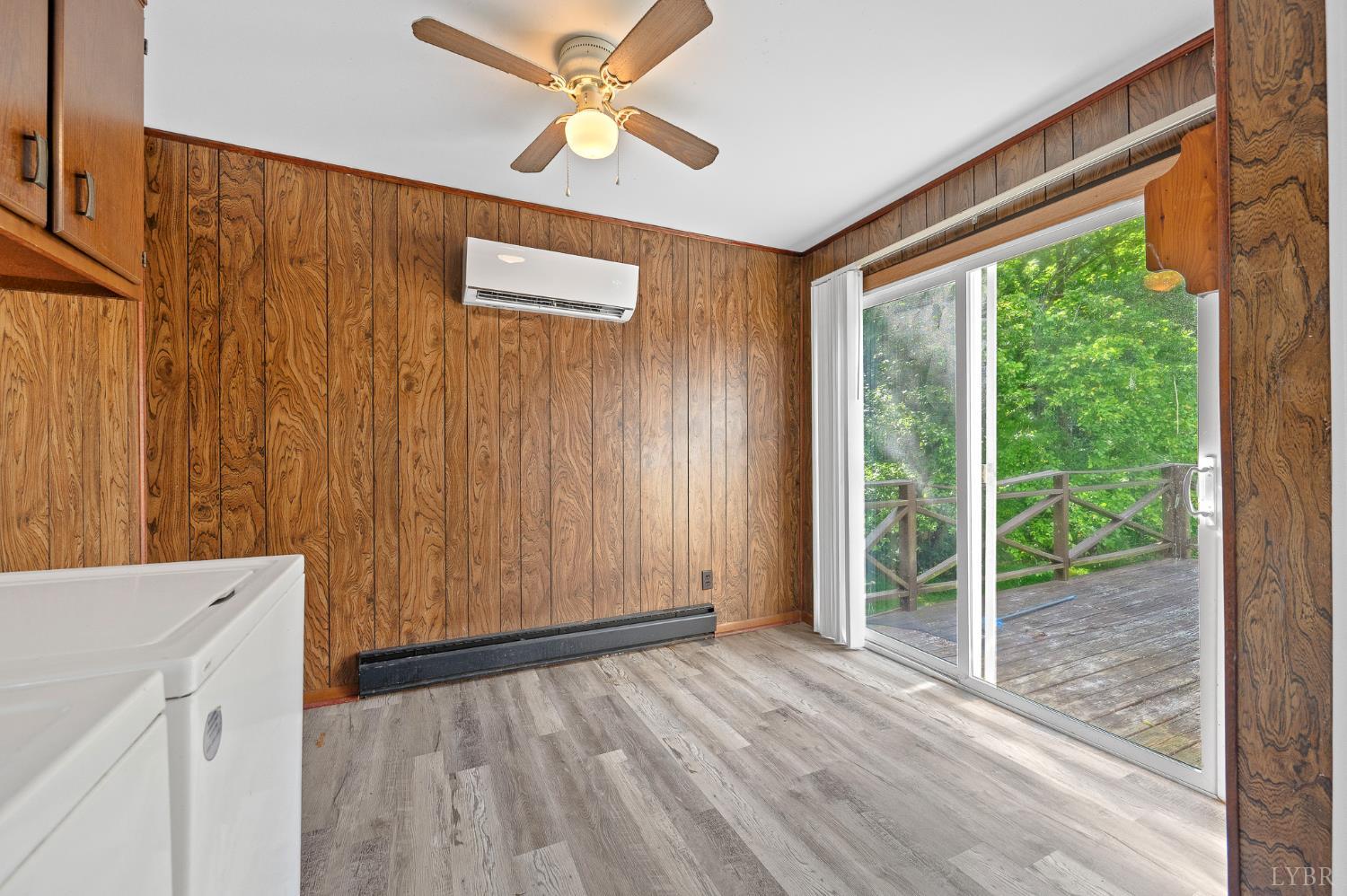 840 Old Forest Road Lynchburg, VA 24501 - Photo 20 of 27 Eating area past the appliances and counters. Slider door to back deck to go out and enjoy nature right in front of Blackwater Creek!