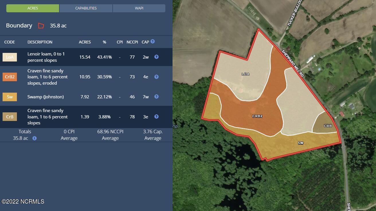 3173 Sheppard Mill Road Stokes, NC 27884 - Photo 55 of 55 Aerial-Soil Report