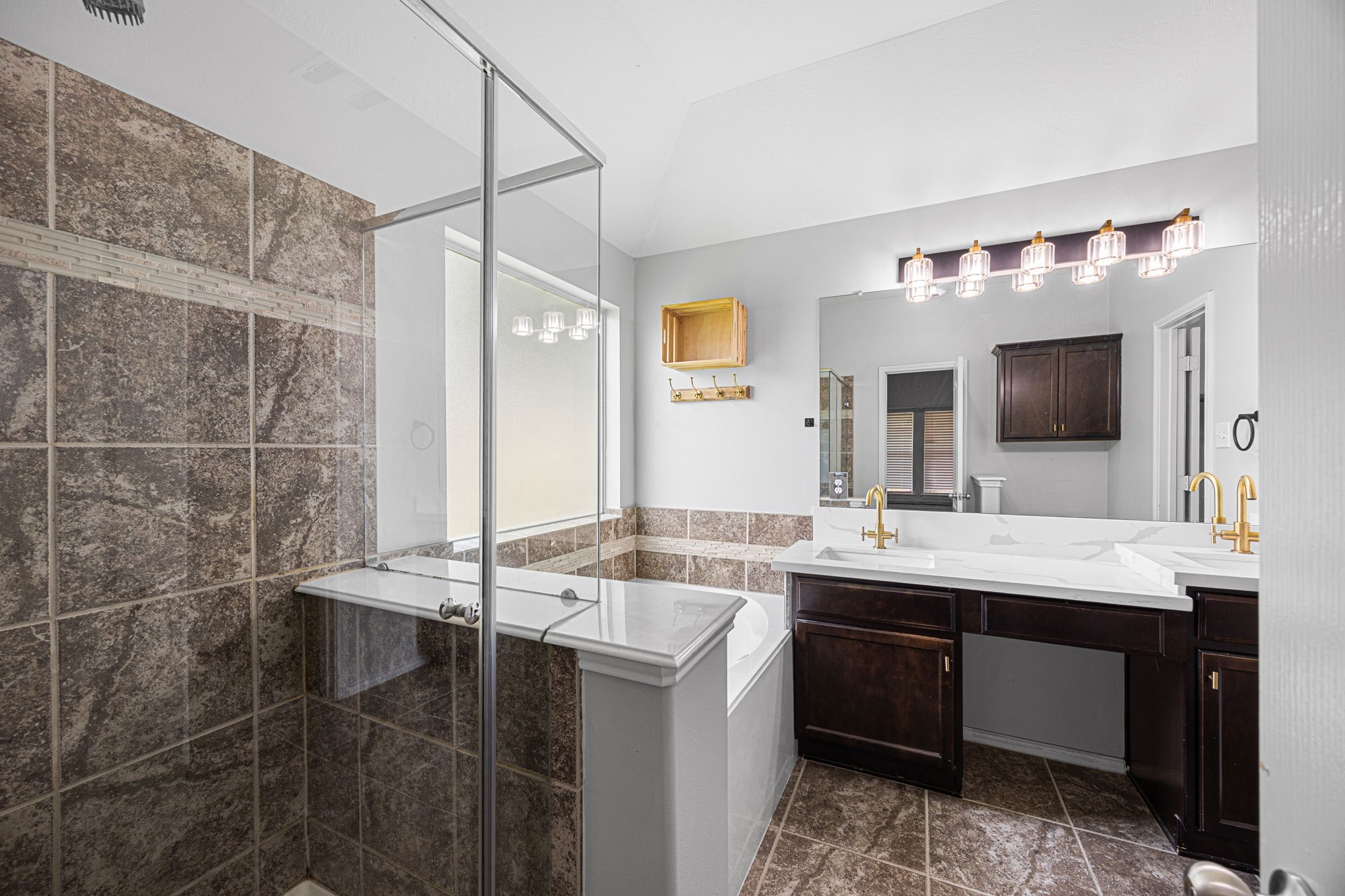 2211 Oak Rise Drive Conroe, TX 77304 - Photo 8 of 29 Elegant master bathroom with walk-in shower