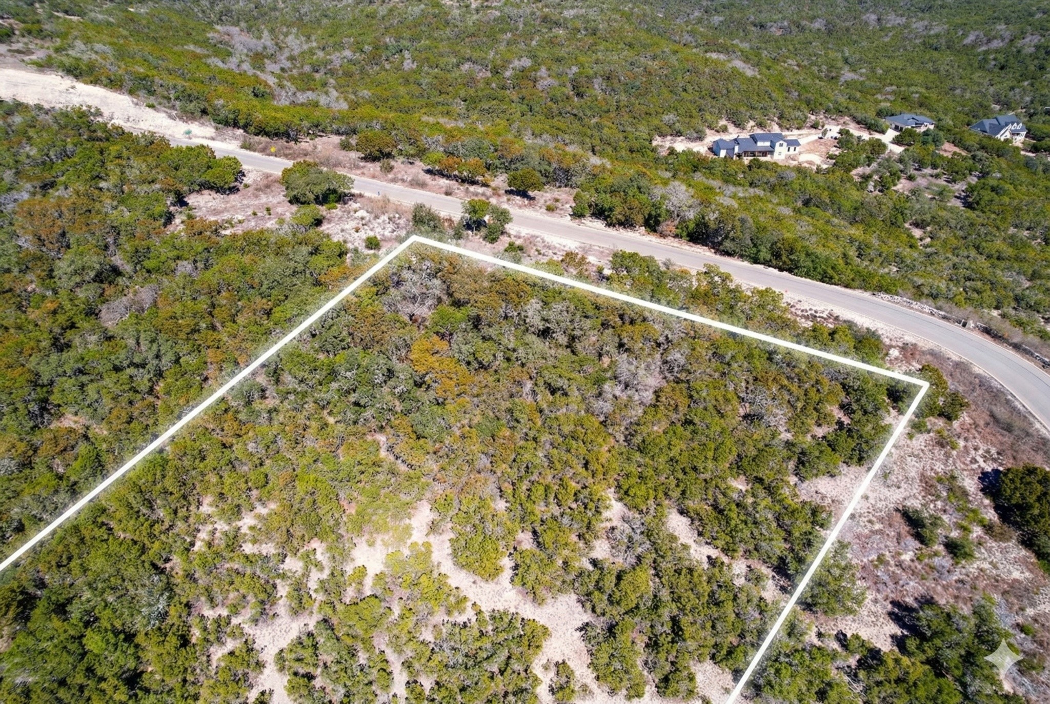 0 Private 1748 Road Mico, TX 78056 - Photo 5 of 10 a view of a yard with plants