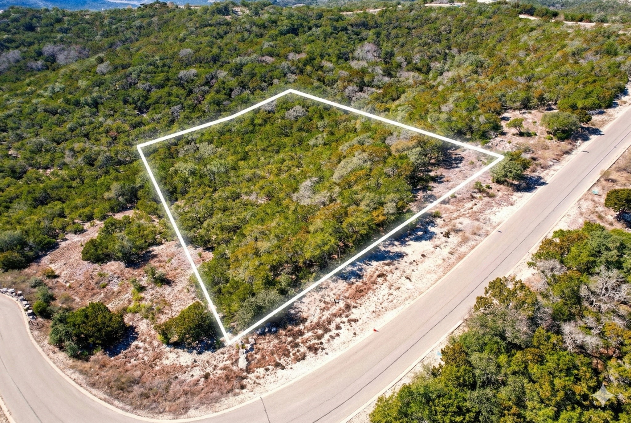0 Private 1748 Road Mico, TX 78056 - Photo 10 of 10 a view of a backyard with plants