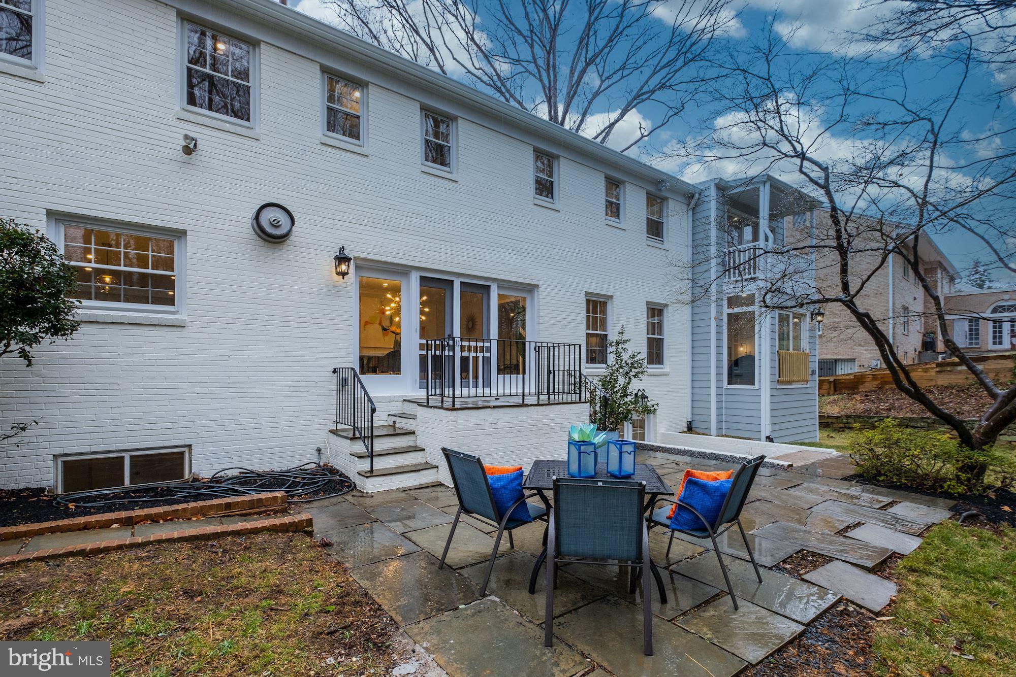7440 Arrowood Road Bethesda, MD 20817 - Photo 75 of 79 a view of a house with backyard and sitting area