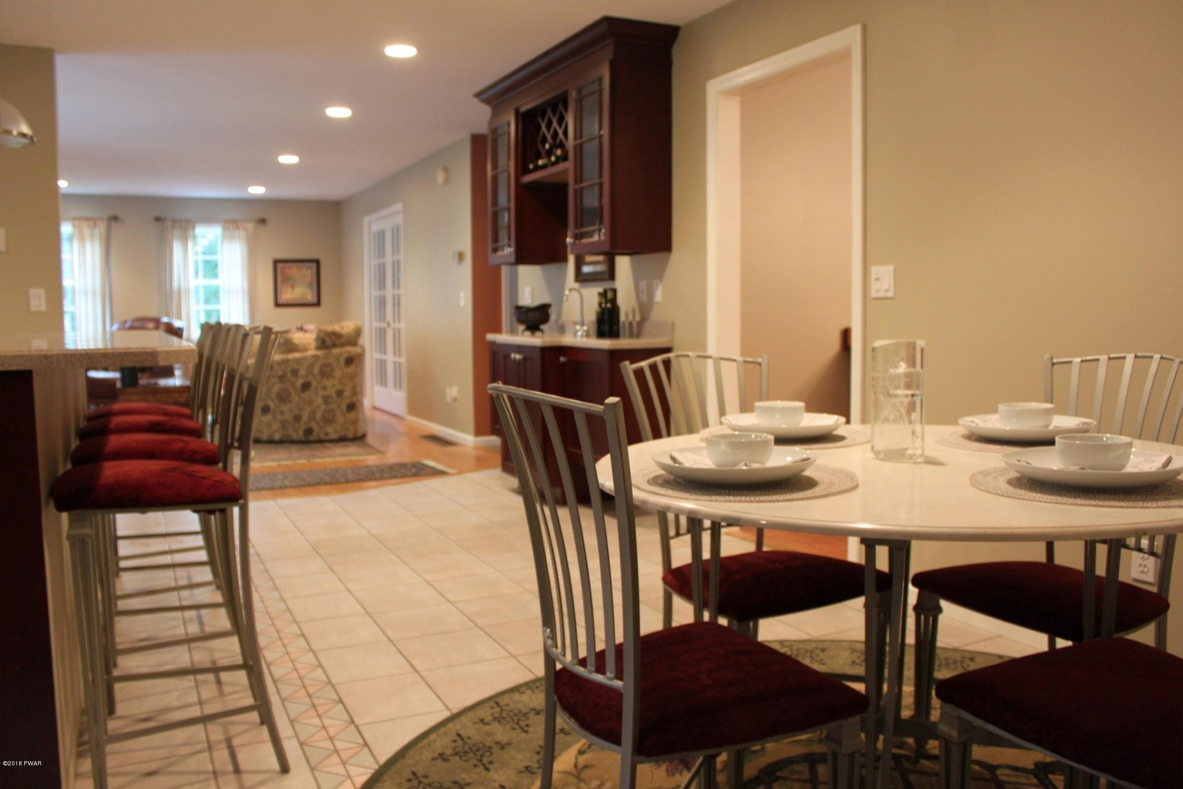 111 Steves Road Tafton, PA 18464 - Photo 21 of 51 Family room View from Eat in Kitchen