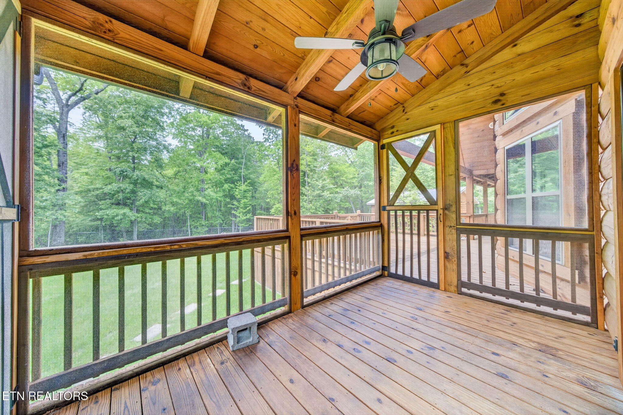 704 White Oak Road Monterey, TN 38574 - Photo 48 of 60 a view of a balcony with wooden floor