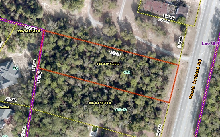 4073 Peach Orchard Road Hephzibah, GA 30815 - Photo 30 of 40 Aerial view from county site