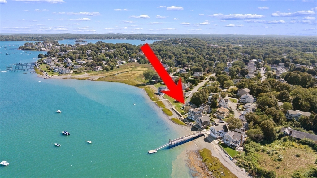 93 Kimball Beach Road Hingham, MA 02043 - Photo 34 of 36 an aerial view of a house