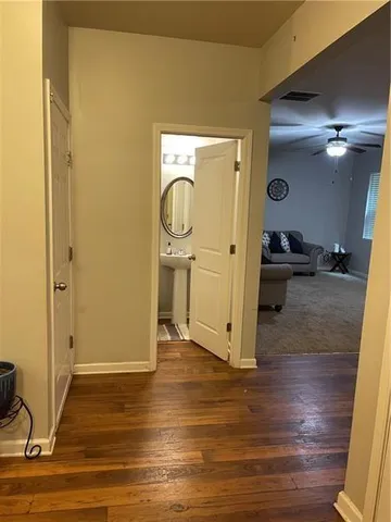 a view of a storage & utility room