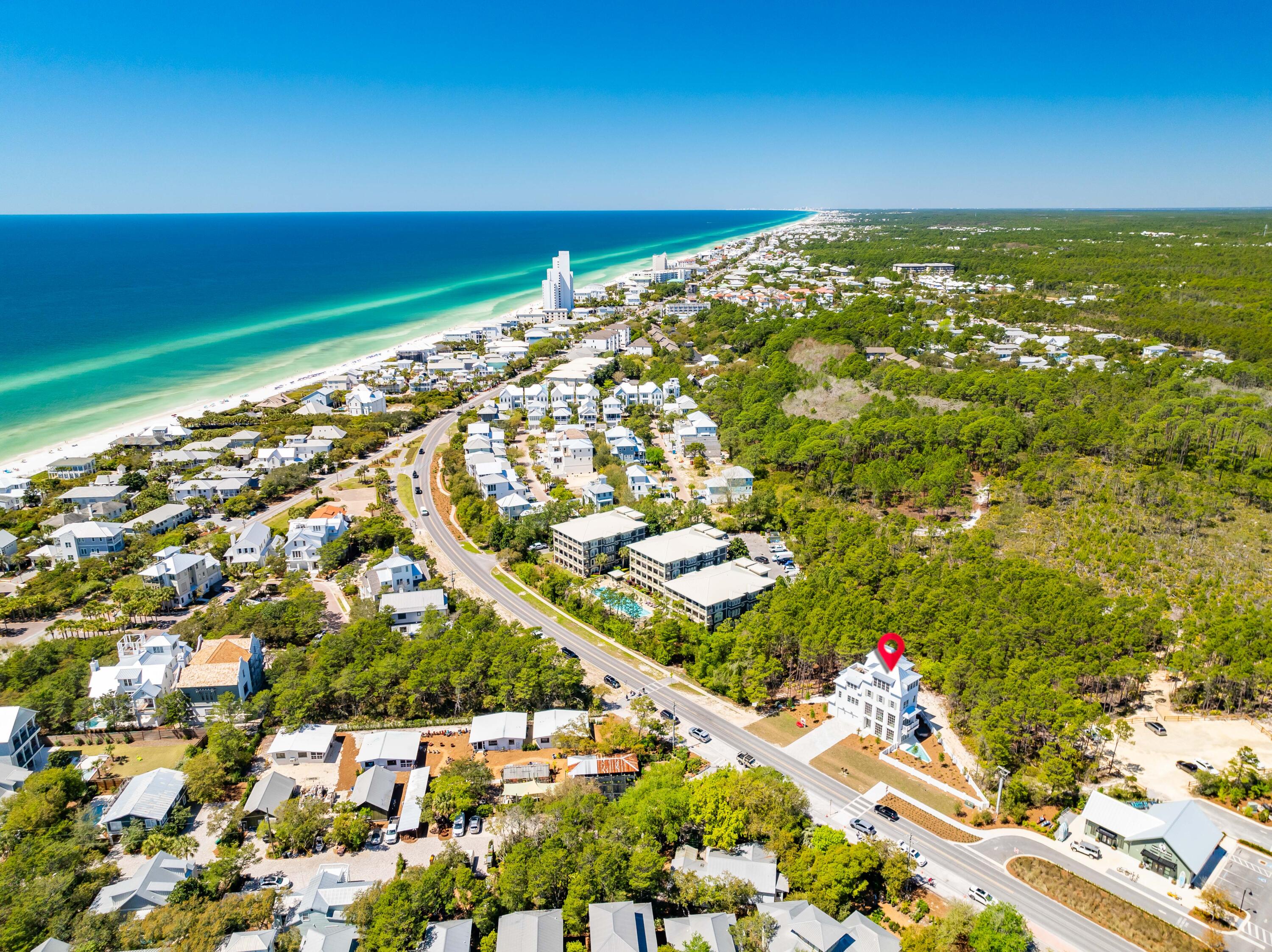 4655 East County Highway 30A Santa Rosa Beach, FL 32459 - Photo 63 of 69 4556 E Hwy 30A Aerial Marked-10