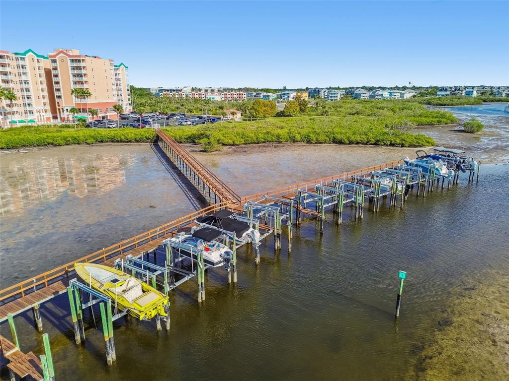 4516 Seagull Drive, Unit 807 New Port Richey, FL 34652 - Photo 73 of 100 a view of an ocean with city and mountain in the back