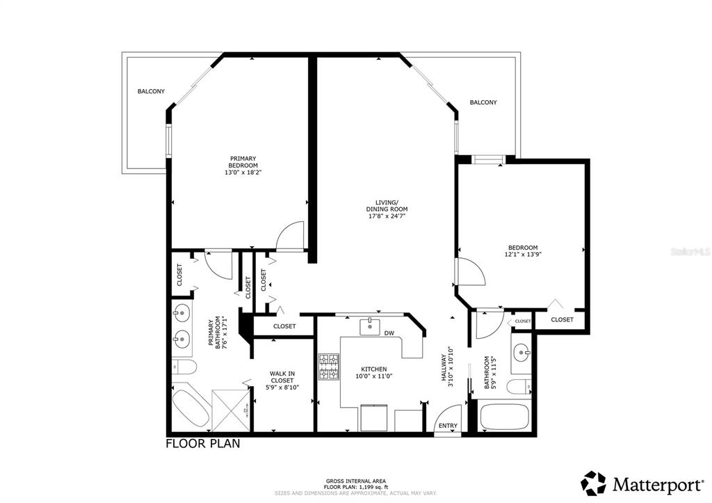 4516 Seagull Drive, Unit 807 New Port Richey, FL 34652 - Photo 100 of 100 a black and white photo of a mirror