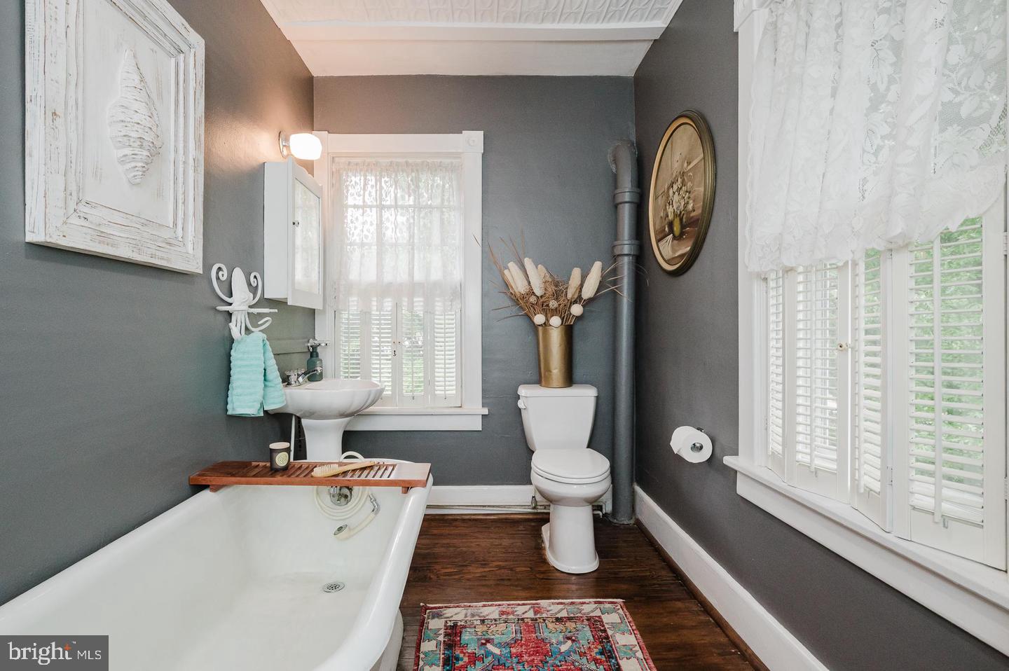 2410 Watervale Road Fallston, MD 21047 - Photo 47 of 85 Original claw foot tub