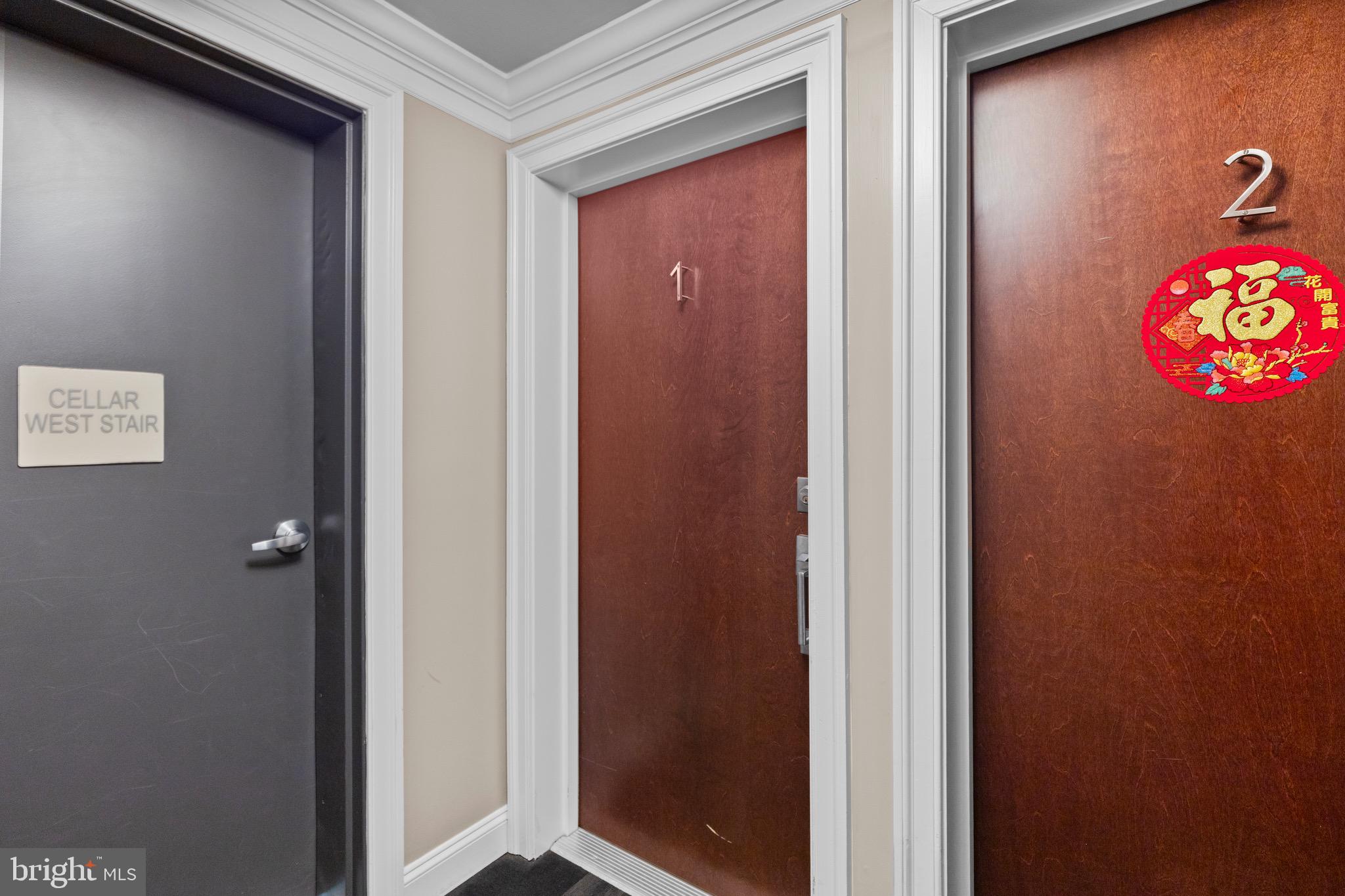 1210 R Street Northwest, Unit B1 Washington, DC 20009 - Photo 3 of 15 a view of an entryway door