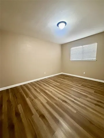 wooden floor in a room