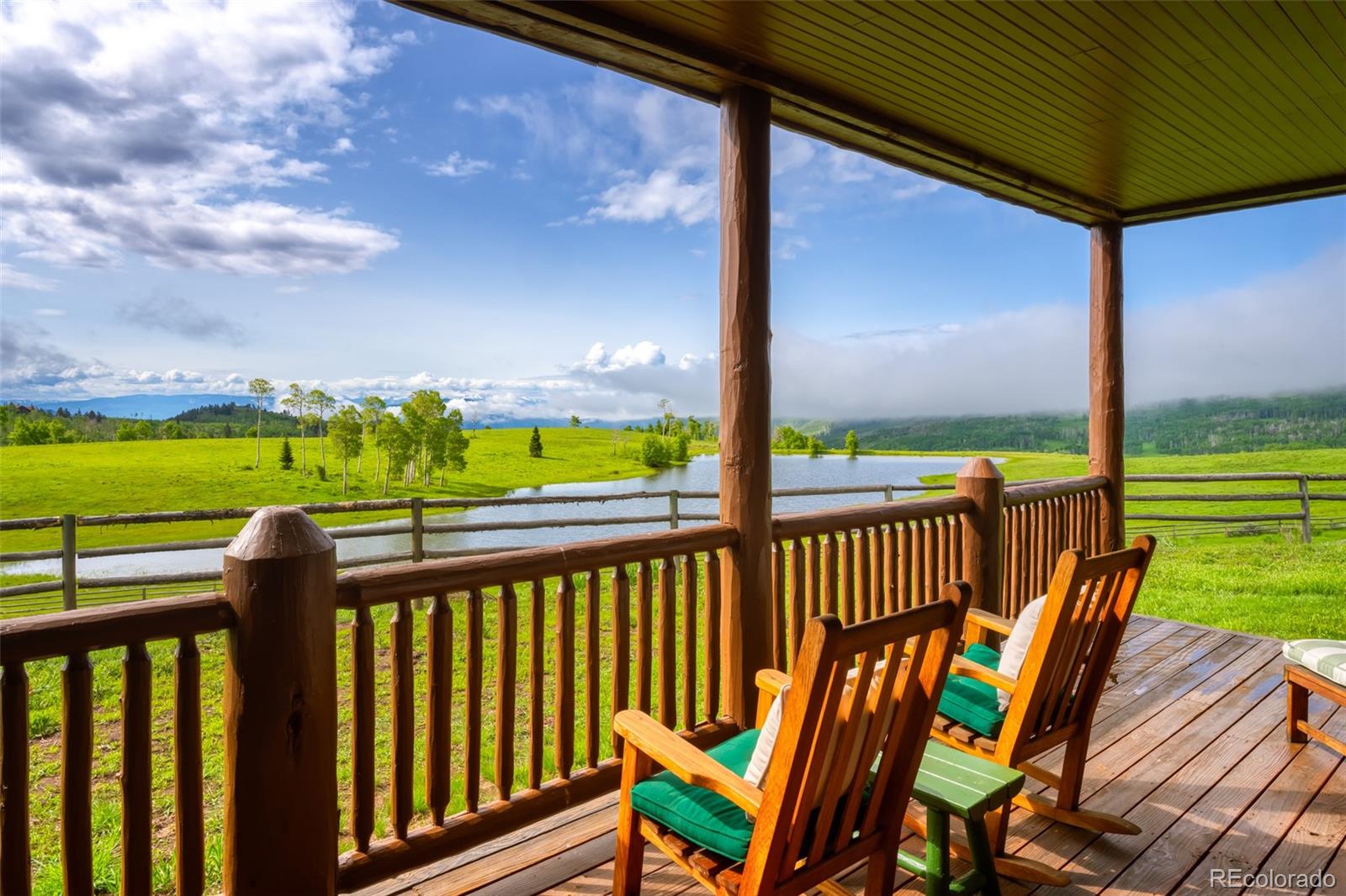 34755 Long Ridge Drive Toponas, CO 80479 - Photo 11 of 40 a view of a two chair in the balcony