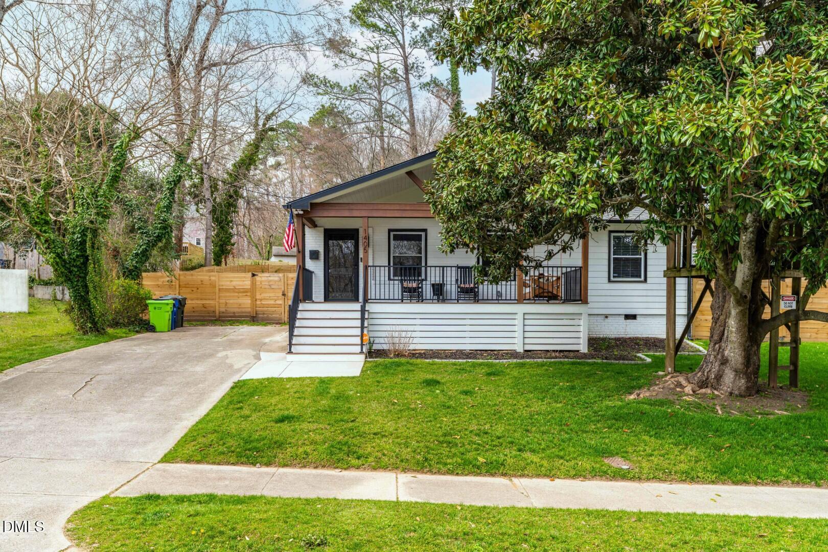 1405 Marlborough Road Raleigh, NC 27610 - Photo 2 of 33 a front view of house with yard and green space