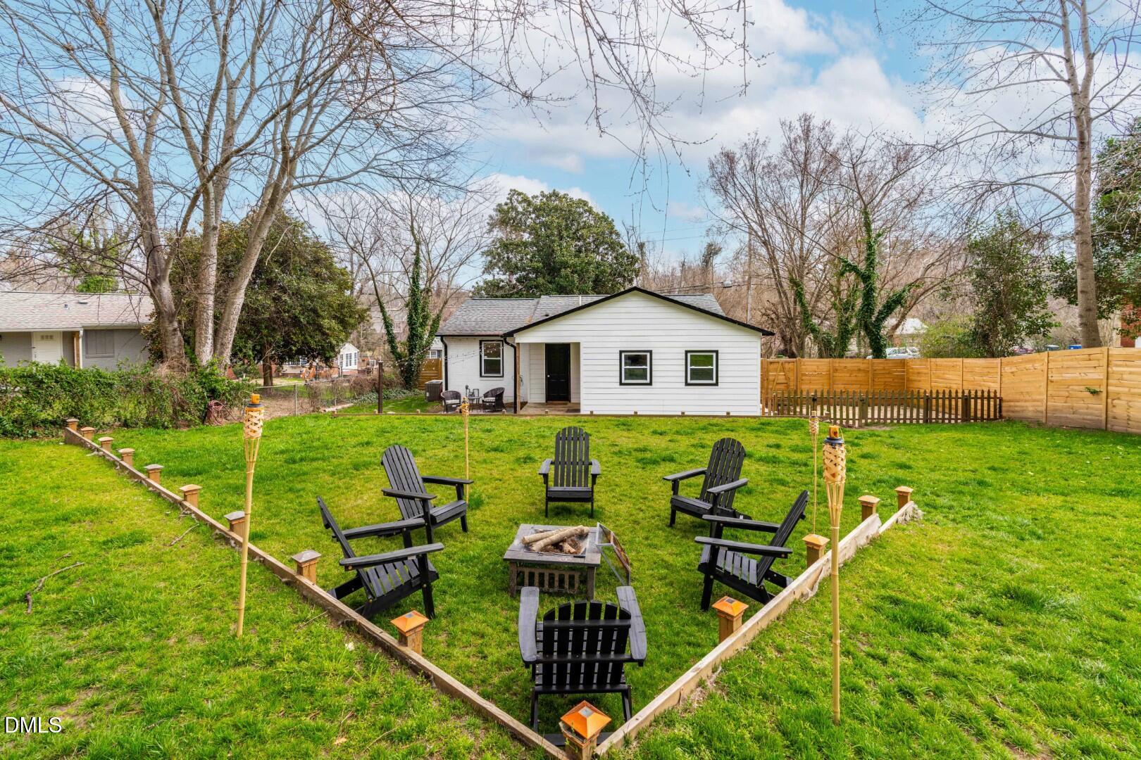 1405 Marlborough Road Raleigh, NC 27610 - Photo 25 of 33 a view of a house with backyard