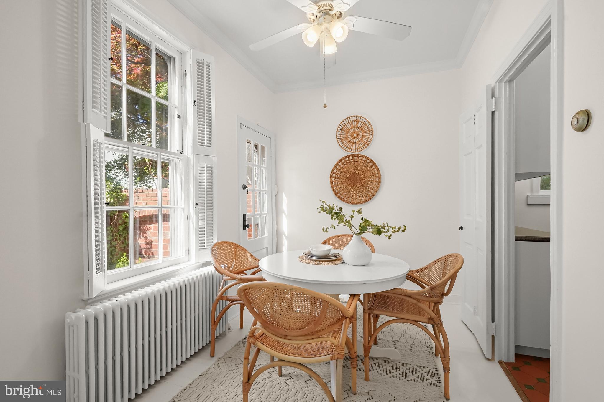 1654 34th Street Northwest Washington, DC 20007 - Photo 11 of 18 Dining room